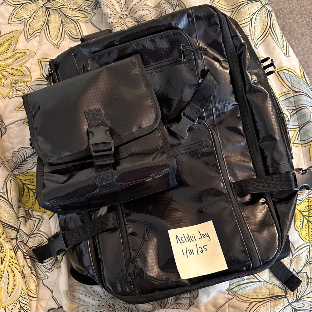 Calpak Terra 26L Laptop Duffel Backpack + Terra Hanging Toiletry Bag